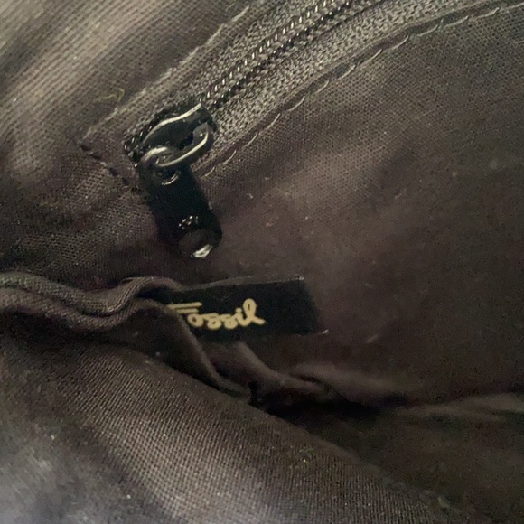 π€ Fossil wristlet, classic black, genuine leather - Picture 4 of 12